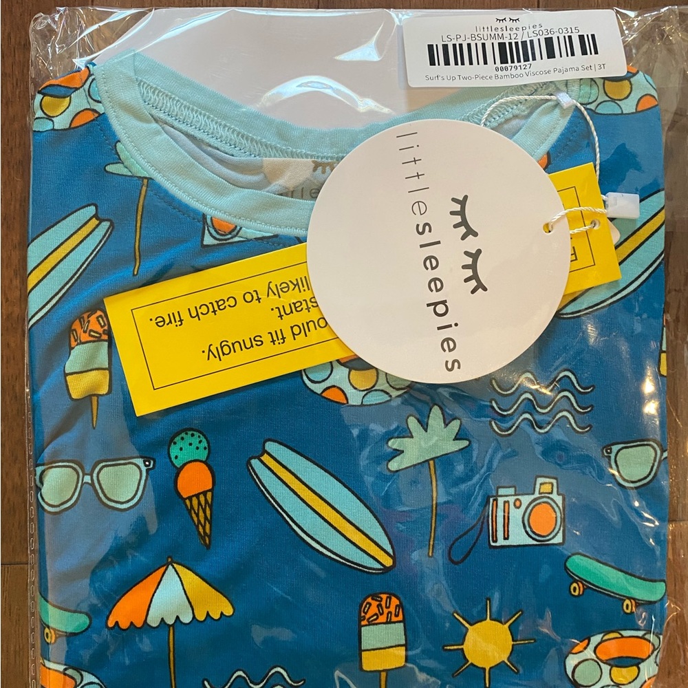 Little sleepies 3T pj set
